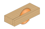 Eccellente taglio lungo vena su legno.- immagine prodotto