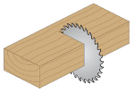 Eccellente taglio traverso vena su legno.- immagine prodotto