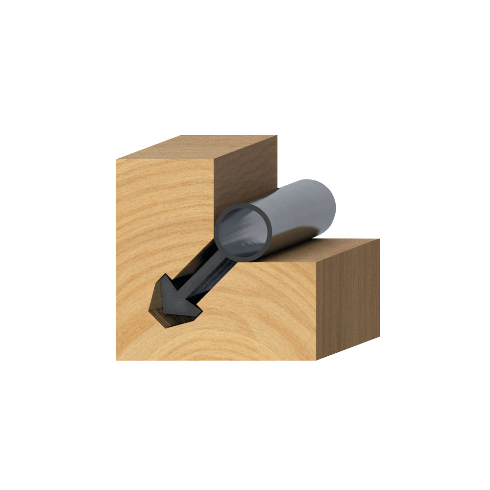 Weatherseal router bits